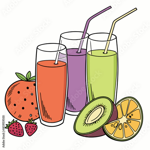 fresh fruit juice