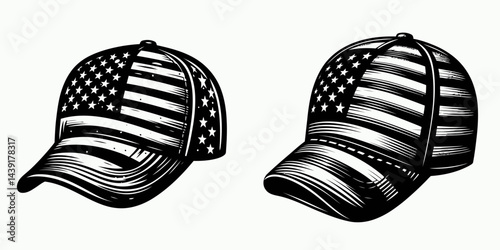 The Graduation Cap. Symbol Vector Clip art. Academic headgear a of learned attainment ceremonial honor commencement achievement.