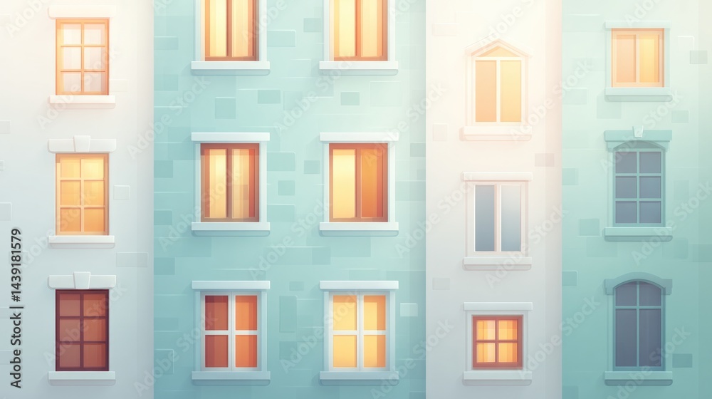 illustration of urban in various styles showcasing clean and minimalistic aesthetic illustration of urban in various styles showcasing clean and minimalistic aesthetic