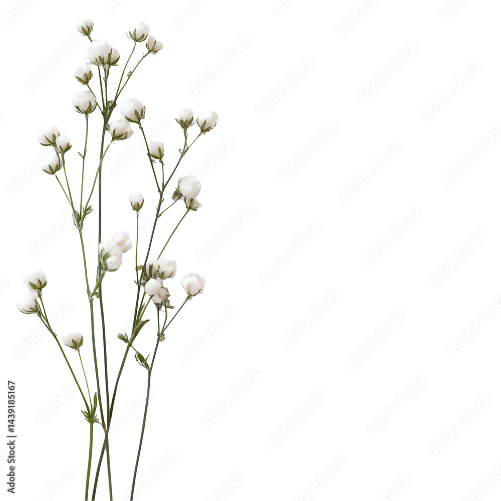 Fototapeta premium Black and white abstract decorative element