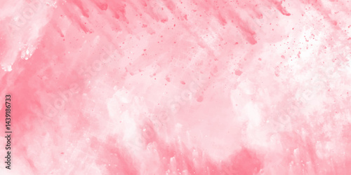 Beautiful abstract colorful white and pink feathers on white background. Pink Watercolor canvas for creative grunge design, vintage cards, retro templates. Fantasy smooth light pink watercolor texture