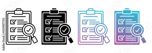 evaluation best icon sheet with line, glyph, gradient multistyle collection of elements for design