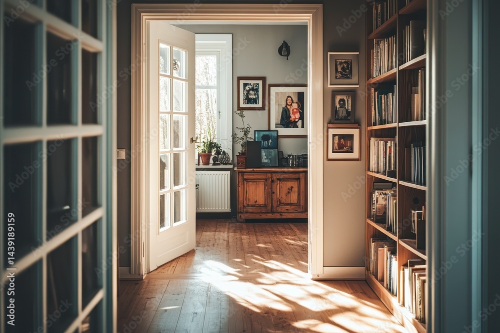 Obraz premium empty living room