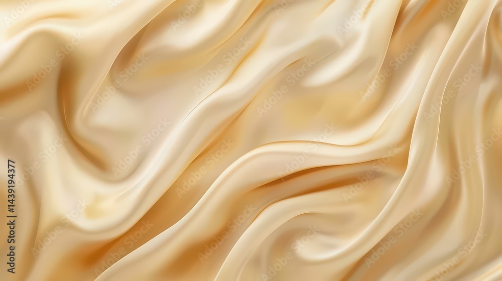 Luxurious golden silk fabric texture. Luxurious golden silk fabric texture.