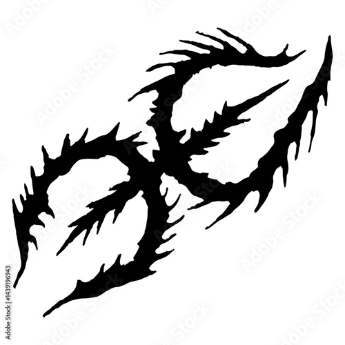 Myth Cybersigil Tattoo Vector