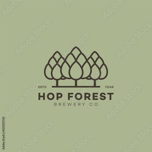 Hop forest logo