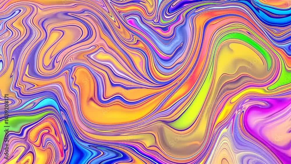 Vibrant Swirls of Color: An Abstract Masterpiece Vibrant Swirls of Color: An Abstract Masterpiece