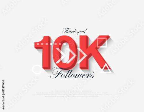 Modern design thank you very much 10k followers.