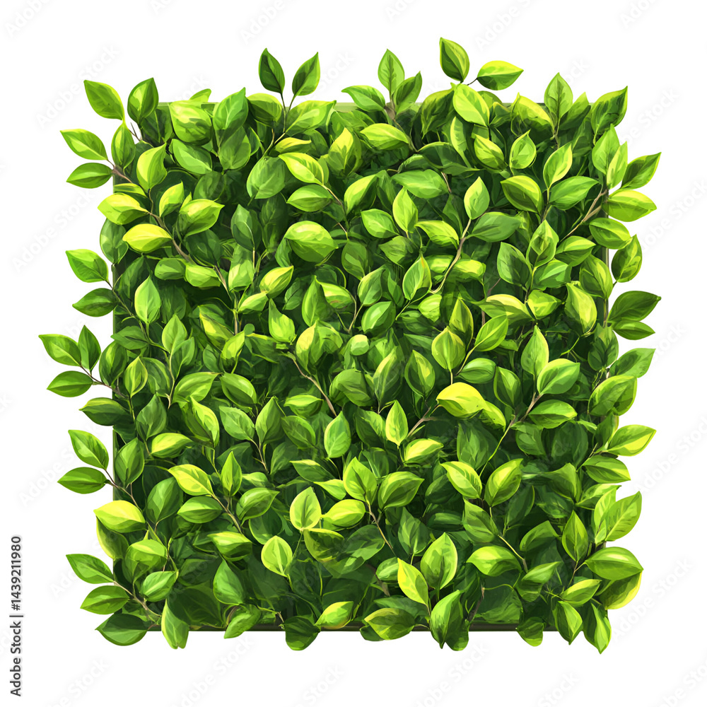 Fototapeta premium Green geometric pattern texture background