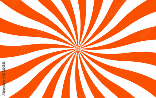 Abstract Radial Rays with Retro Sunburst with Comic design element. Radial hypnotic spirals with Vintage beam sunburst texture. Modern seamless retro vintage burst sunrise sunbeam element