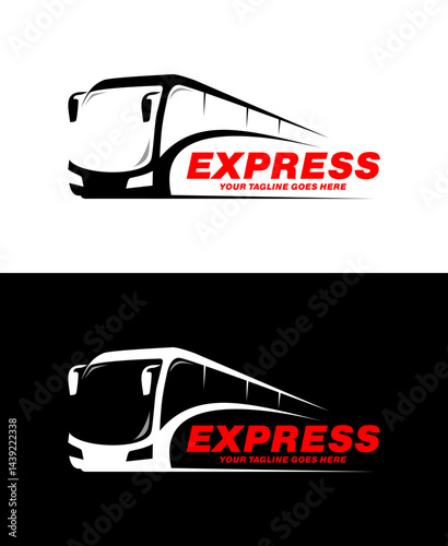 express bus logo concepts design
