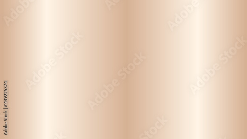 Vector beige gradient background. Simple and soft light brown gold texture. soft solid plain. grunge minimalistic backdrop