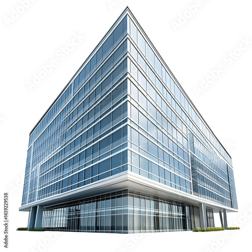 Modern contemporary building design commercial exterior
