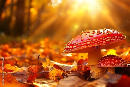 fly agaric mushroom