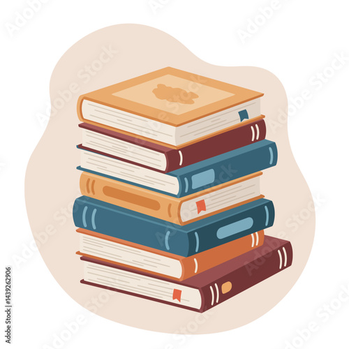 A charming illustration of a pinkish book adorned with simple floral decorations against a neutral backdrop, embodying elegance and minimalistic aesthetic.

