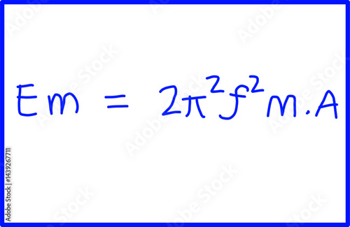 wave physics, physics formula for mechanical energy in waves