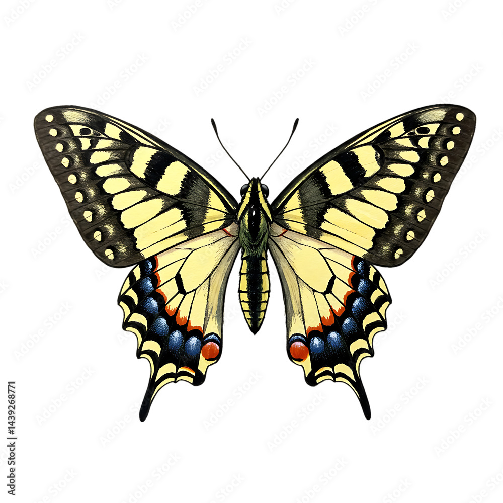 Obraz premium Stunning Old World Swallowtail Butterfly Image