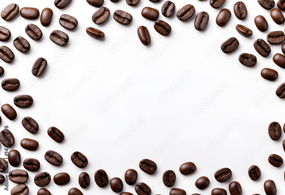 Obraz premium coffee beans background