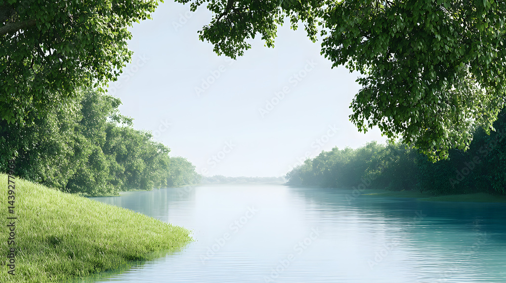 Ultra-realistic 4K photograph of a lush green lawn with dew drops on the leaves.