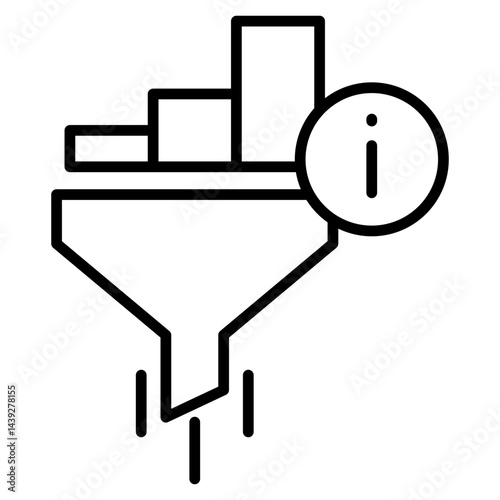 Info Extractor Icon For Design Elements