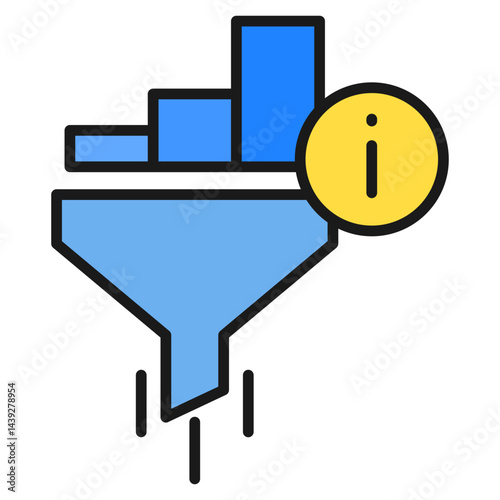 Info Extractor Icon For Design Elements