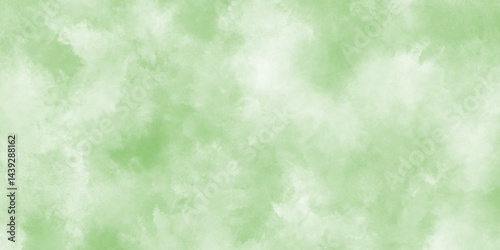 bright multicolor hand drawn green watercolor illustration,Green watercolour texture for cards, flyers, poster. Summer minimalistic background. Paper texture	