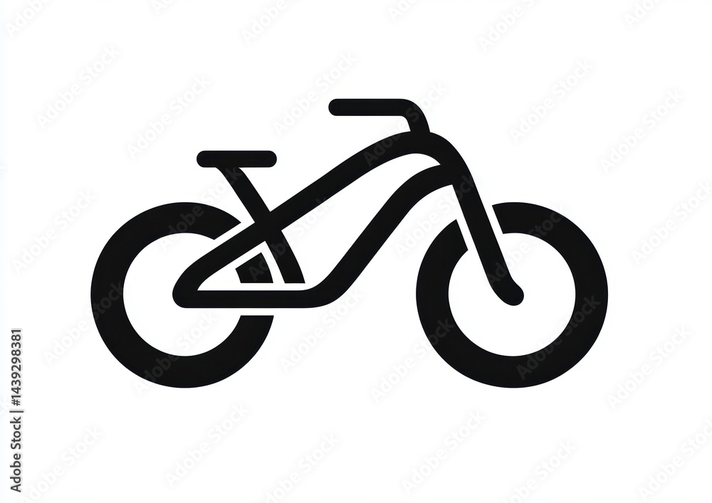 Bicycle silhouette Bicycle silhouette