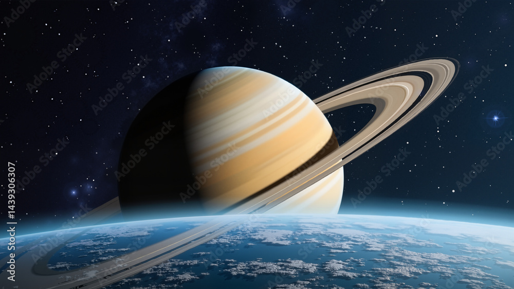 Naklejka premium Aerial photographers K2-18b An artistic representation or graph illustrating the composition of the atmosphere of the exoplanet K2-18b. 