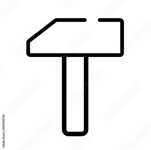 hammer vector icon