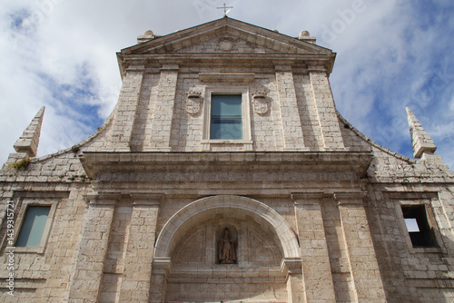 church (san agustin) in valladolid in spain 