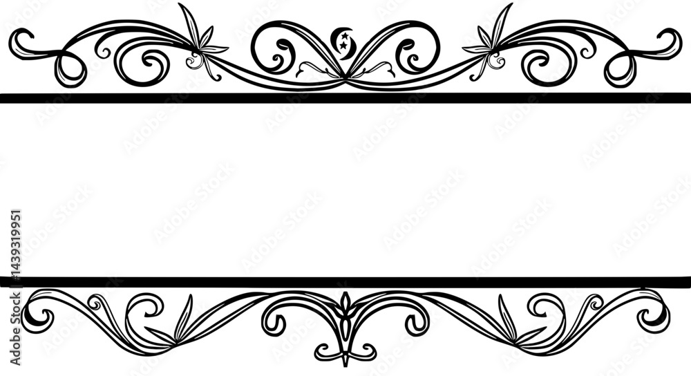 Fototapeta premium Vector floral frame 