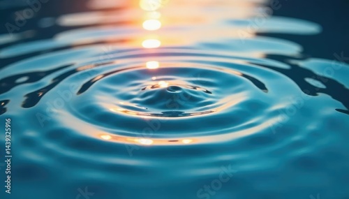 Subtle water ripple effect creates calming, organic pattern , organic, ripple, tranquil