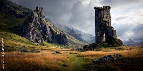 Epic Fantasy Lanscape Backdrop