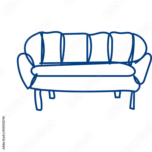 Furniture Line Art