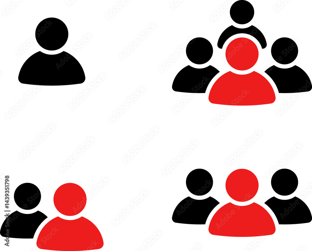 People group icon set team worker user. Employee people group icon team staff. User profile symbol. Group of people or group of users. Persons symbol. People group icon set team worker user. Employee people group icon team staff. User profile symbol. Group of people or group of users. Persons symbol.