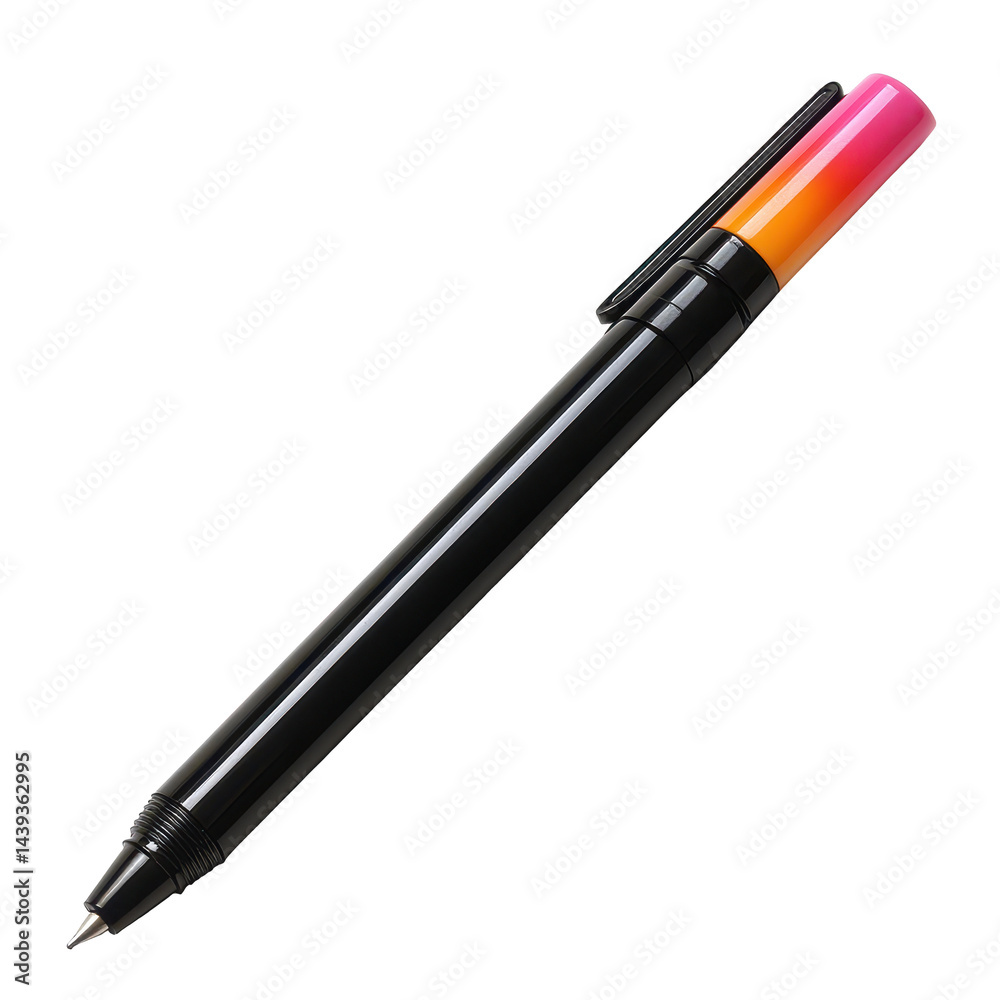 Highlighter isolated on transparent background. Highlighter isolated on transparent background.