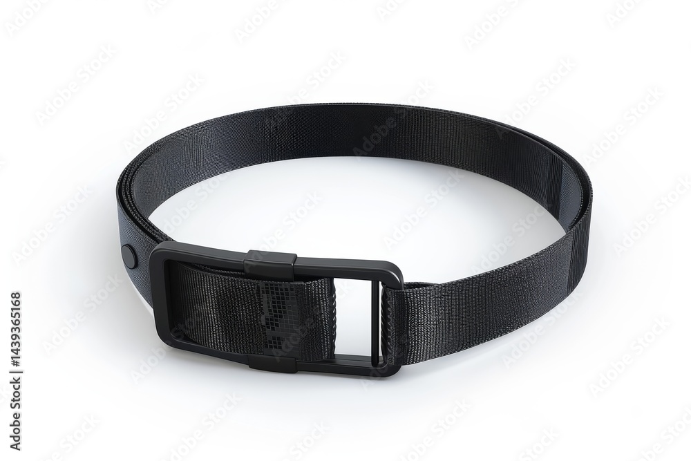 Arcade Belts: The Ultimate in Durability and Style Isolated On White Background. Arcade Belts: The Ultimate in Durability and Style Isolated On White Background.