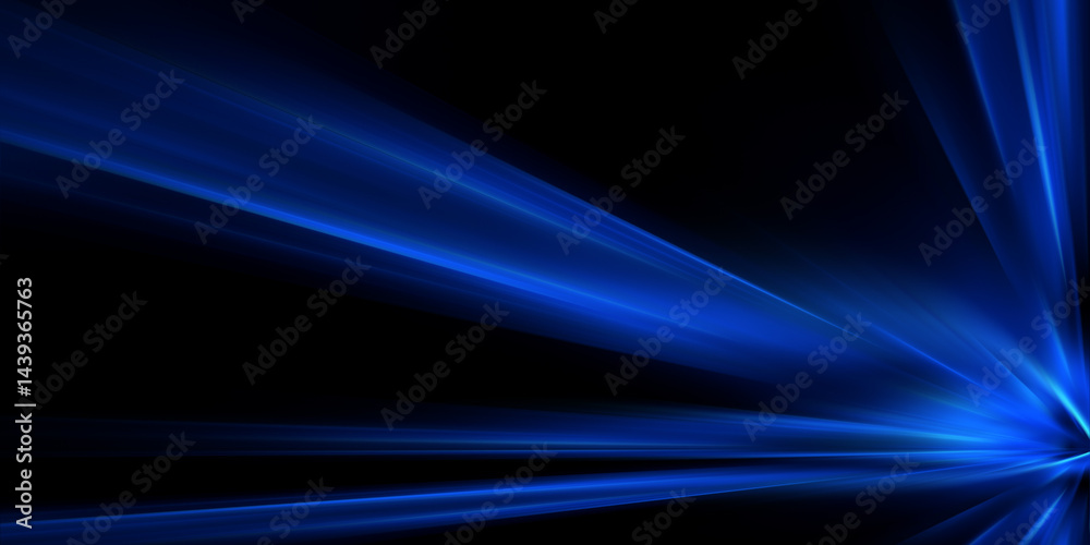 Colorful spectrum lights tech black party club neon lights abstract wave technology background, black background