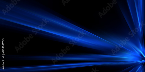 Obraz na płótnie Colorful spectrum lights tech black party club neon lights abstract wave technology background, black background
w salonie