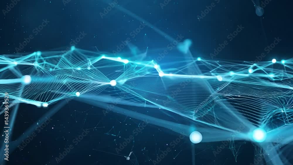 Futuristic Technology Abstract Background. Beautiful Blue Plexus . Futuristic Technology Abstract Background. Beautiful Blue Plexus .