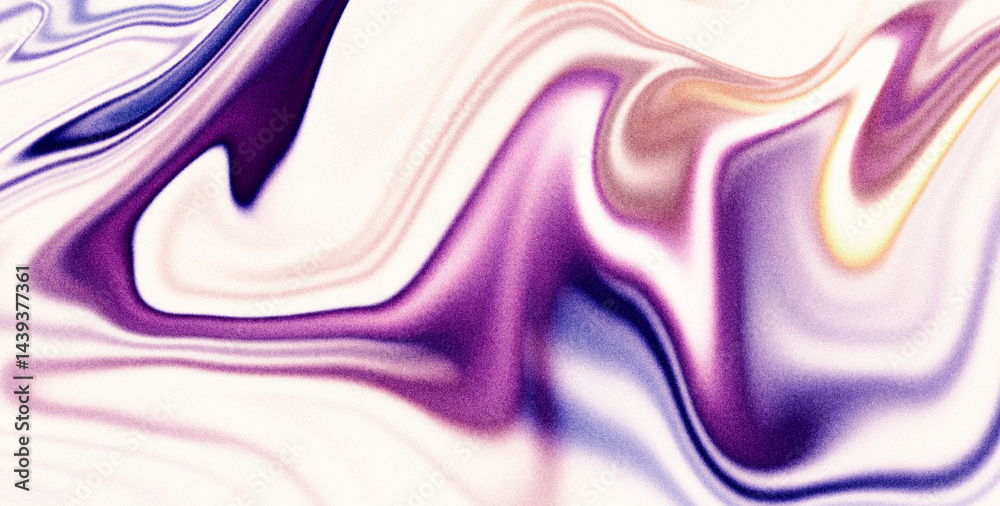 Obraz premium Abstract soft blue purple green white orange teal gradients wave backdrop design, noise texture effect. Smooth color wave noisy website header design, banner, poster