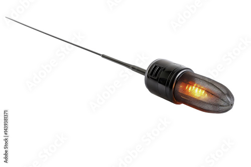 Electric Insect Zappers: Pest Control Innovation Isolated On White Background.