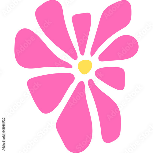 Retro Groovy Flower