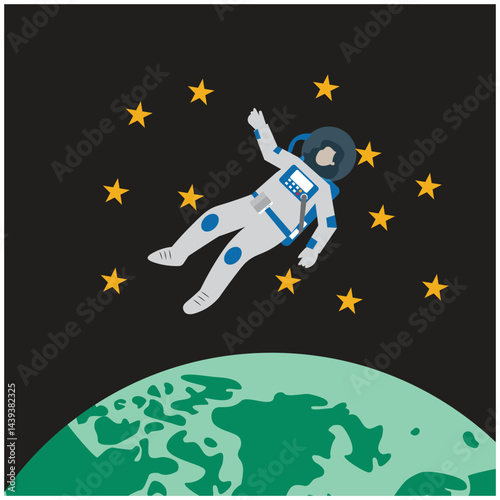 Space Travel Concept