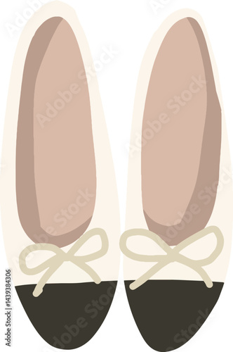 Elegant Ballet Flats with Bow Detail