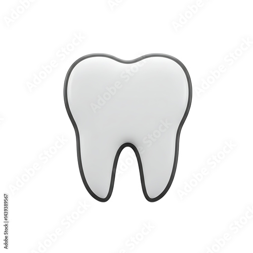Tooth Icon: Dental Health, Care, and Hygiene