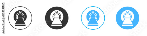 MRI icon Vector Graphic set