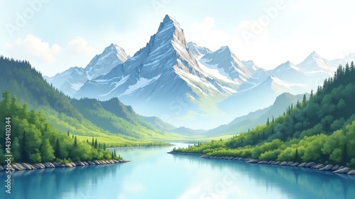 Reflections of Elegance: Nature's Masterpiece