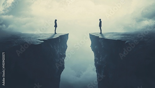 Separated figures, chasm