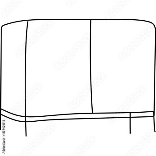 Minimalist Furniture Continuous Line